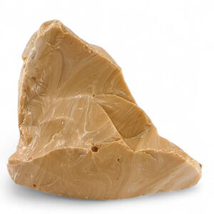 Carmel Coffee Chocolate Art Glass Cullet Opaque Swirl Slag Glass #4XL38